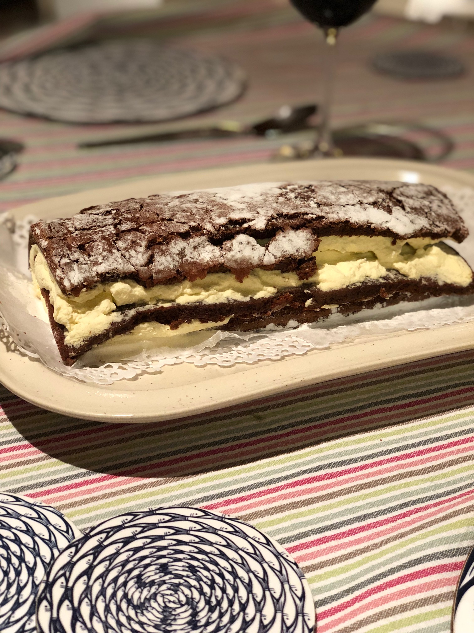 Barbara’s chocolate roulade – My copper pot